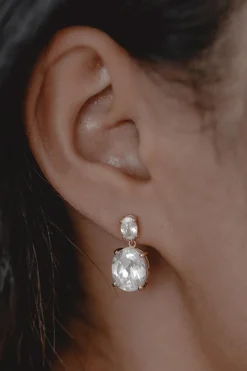 Cubic Zirkonia-Ohrstecker – Evelyn<Juvelan New