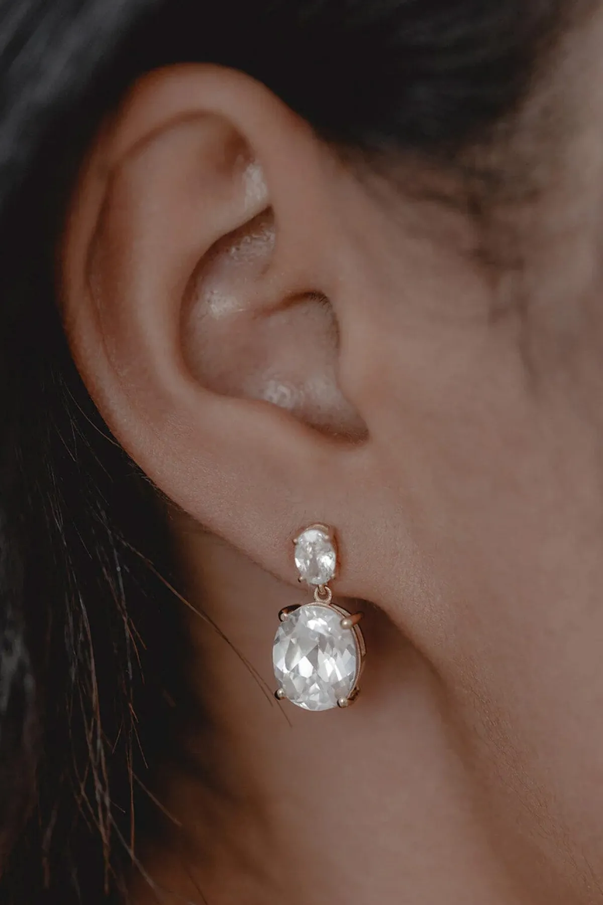 Cubic Zirkonia-Ohrstecker – Evelyn<Juvelan New