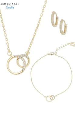Dreiteiliges Braut Schmuck-Set<Poirier Online