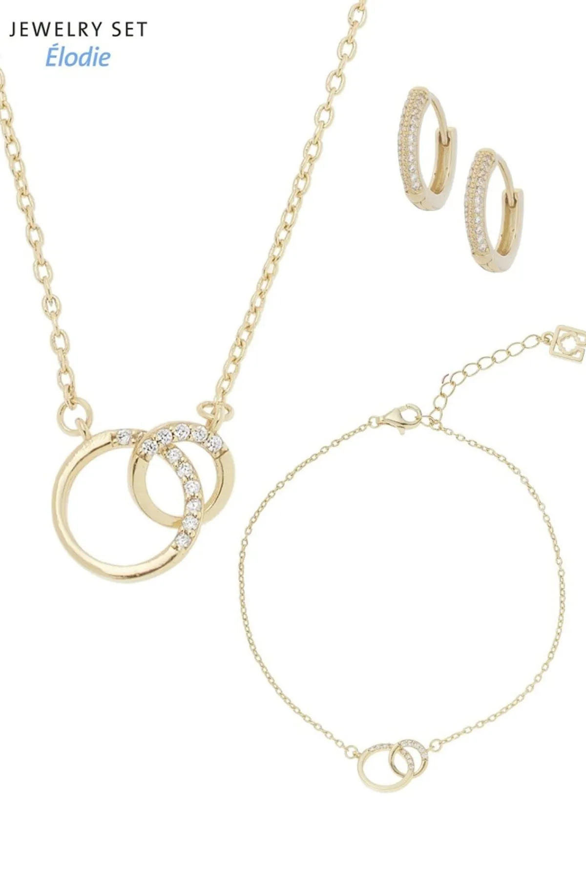 Dreiteiliges Braut Schmuck-Set<Poirier Online