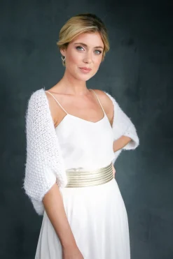 Elastischer Brautgürtel in Gold – Mailenn<noni New