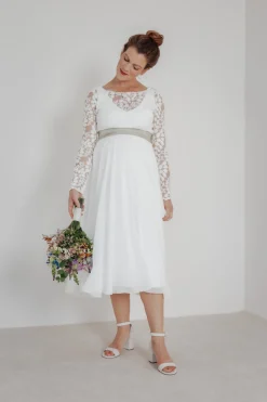 Elastischer Brautgürtel in Gold – Mailenn<noni New