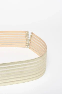 Elastischer Brautgürtel in Gold – Mailenn<noni New