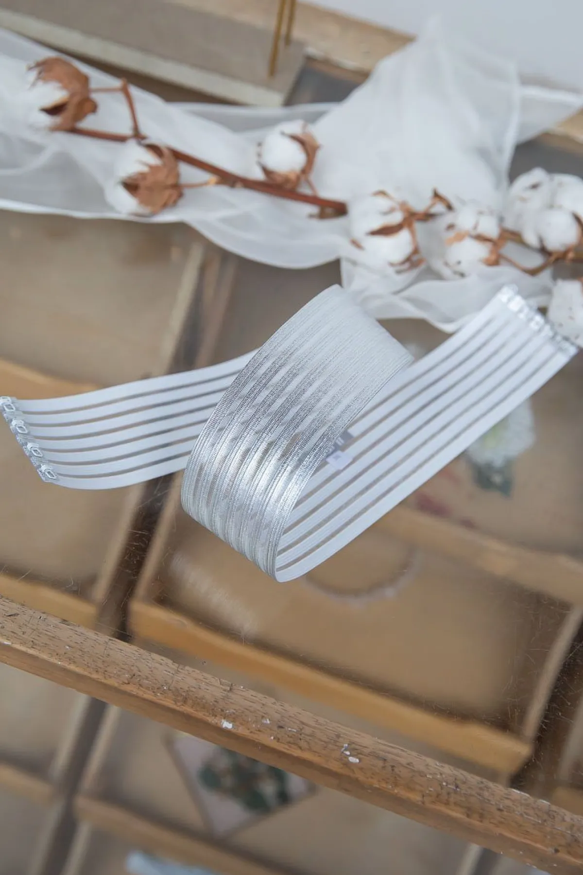 Elastischer Brautgürtel in Silber – Mailenn<noni Best