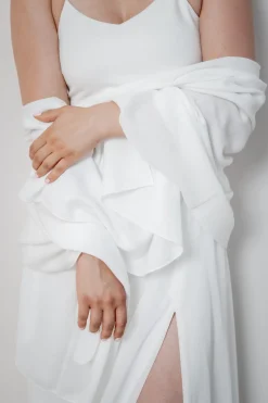 Elegante Braut Stola<Weise