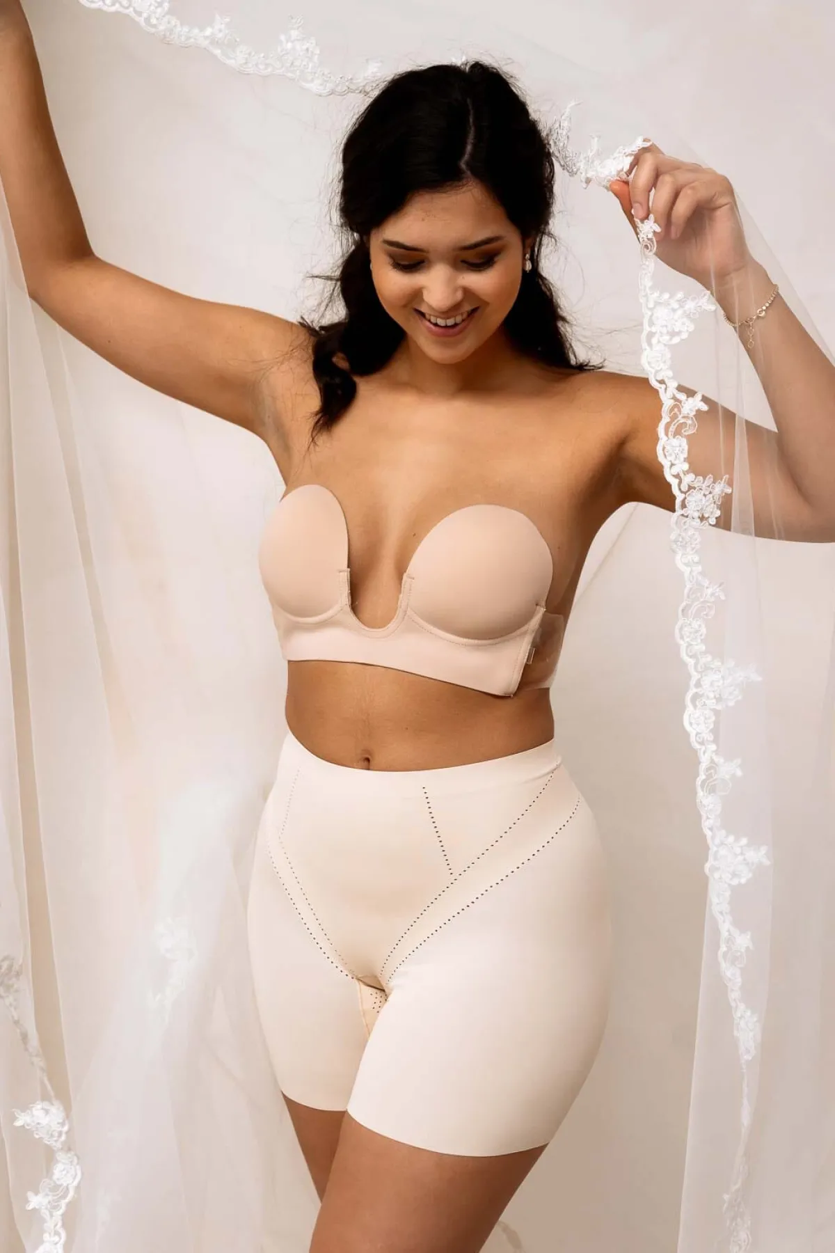 Figurformende Shorts in Beige – Dream Shaper Short<MAGIC Body Fashion New