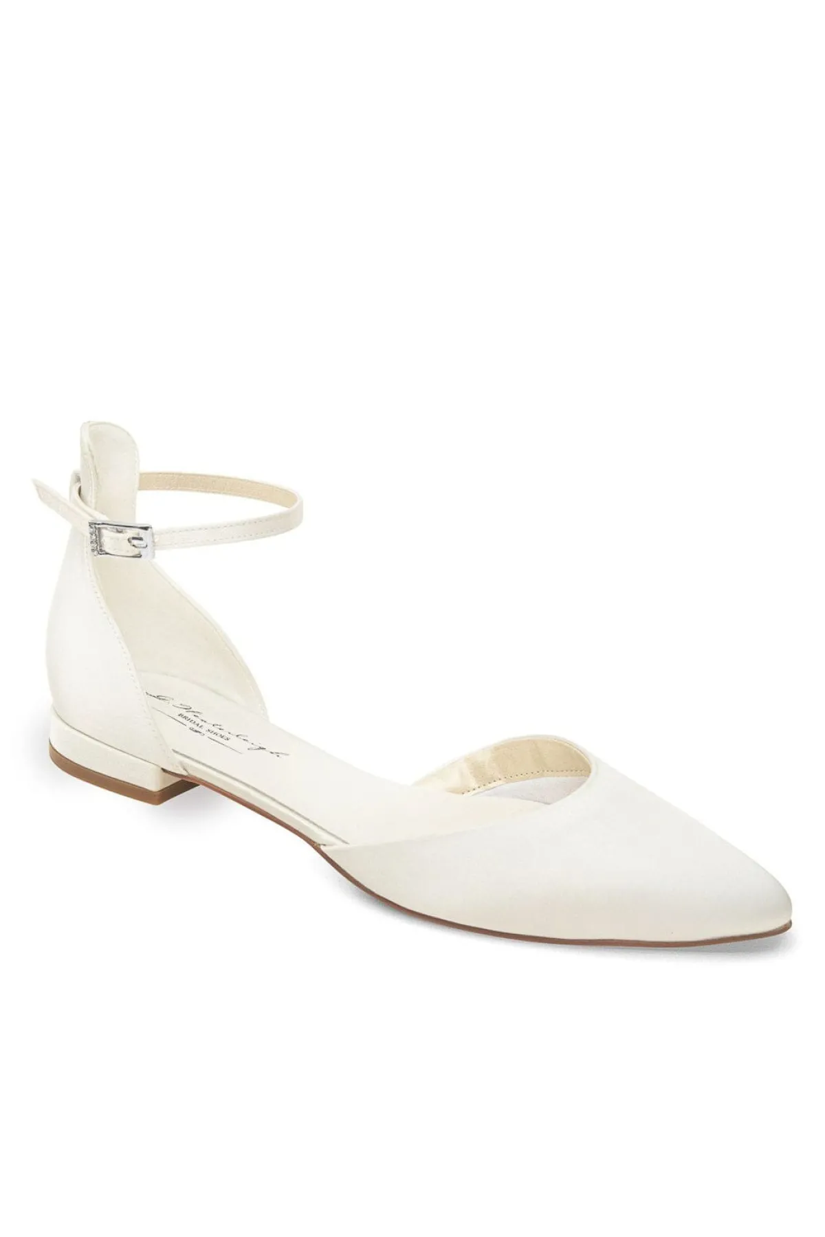 Flache Brautschuhe aus Satin – Ava Ivory Satin | G.Westerleigh<G. Westerleigh Hot