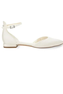 Flache Brautschuhe aus Satin – Ava Ivory Satin | G.Westerleigh<G. Westerleigh Hot
