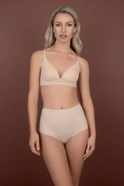 Formender Mid-Waist Slip in Beige –<Bye Bra Online