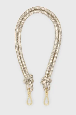 Funkelnder Handtaschen-Riemen – Knot Strap Crystal |<Weat Best