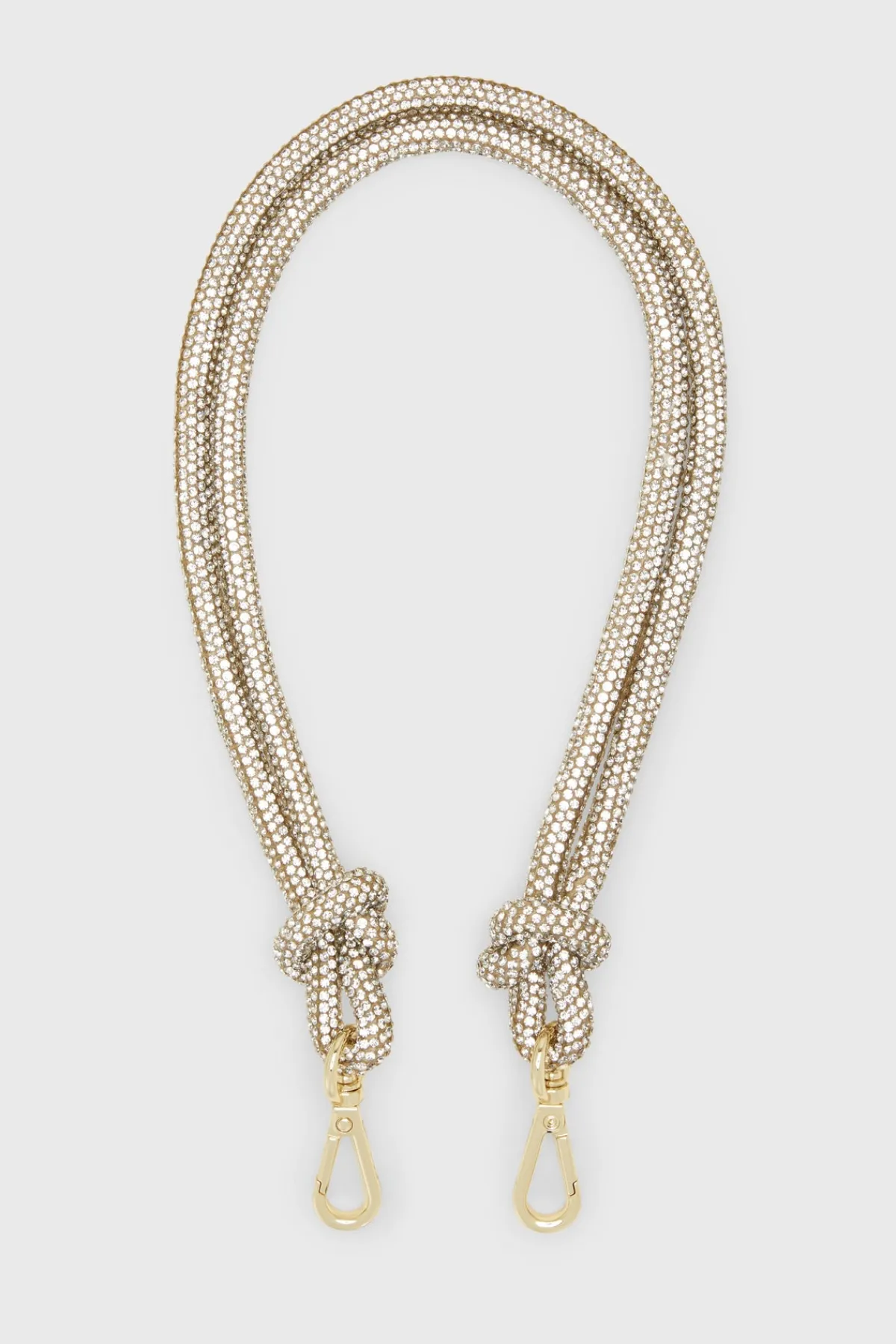 Funkelnder Handtaschen-Riemen – Knot Strap Crystal |<Weat Best
