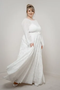 Gemusterter Braut Rock – Gillianne Curvy<noni Clearance