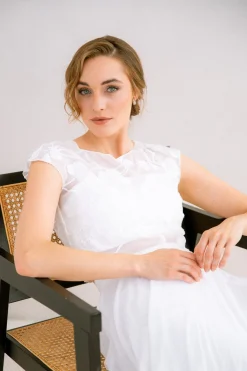 Gemustertes Braut Top aus Chiffon – Eniz<noni Hot