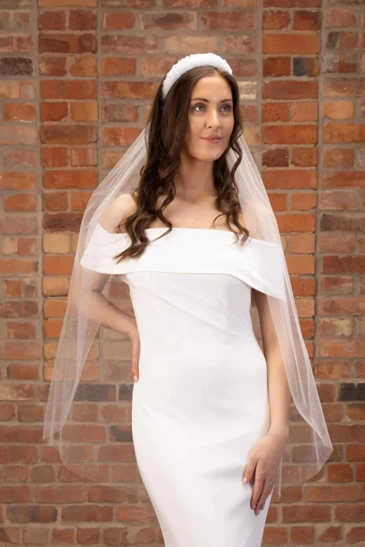 Glitzernder Braut Schleier | The<Perfect Bridal Company