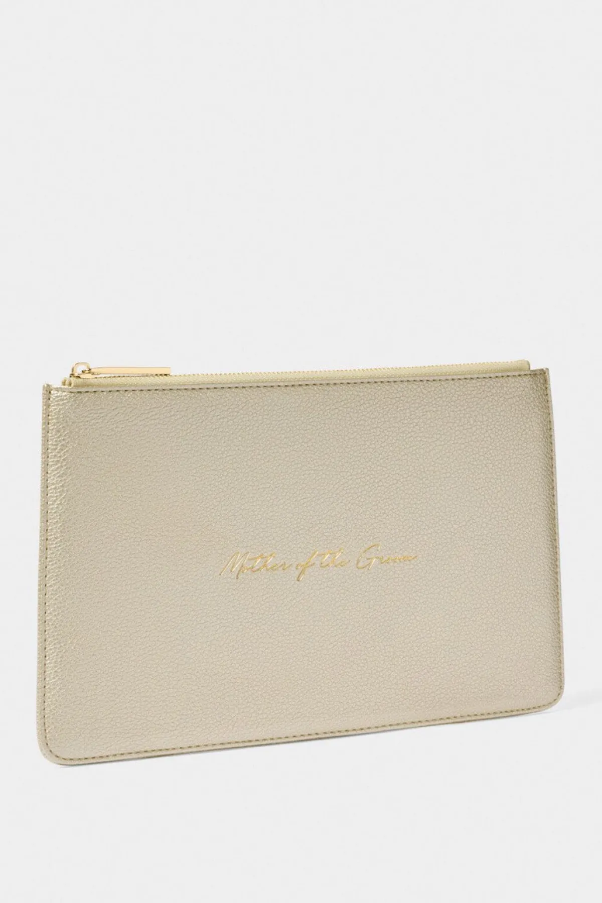 Goldfarbene Pouch "Mother of the Groom" –<Katie Loxton Best