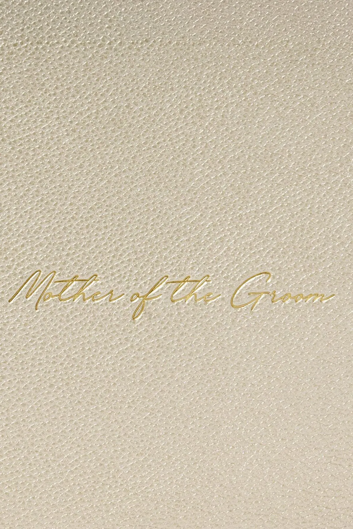 Goldfarbene Pouch "Mother of the Groom" –<Katie Loxton Best