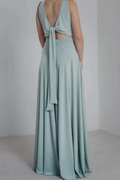 Grünes Brautjungfernkleid – Reverse Gown Sage<twobirds Hot