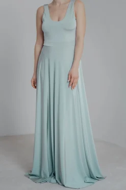 Grünes Brautjungfernkleid – Reverse Gown Sage<twobirds Hot