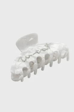Haarklammer – Crystal White |<Weat Online