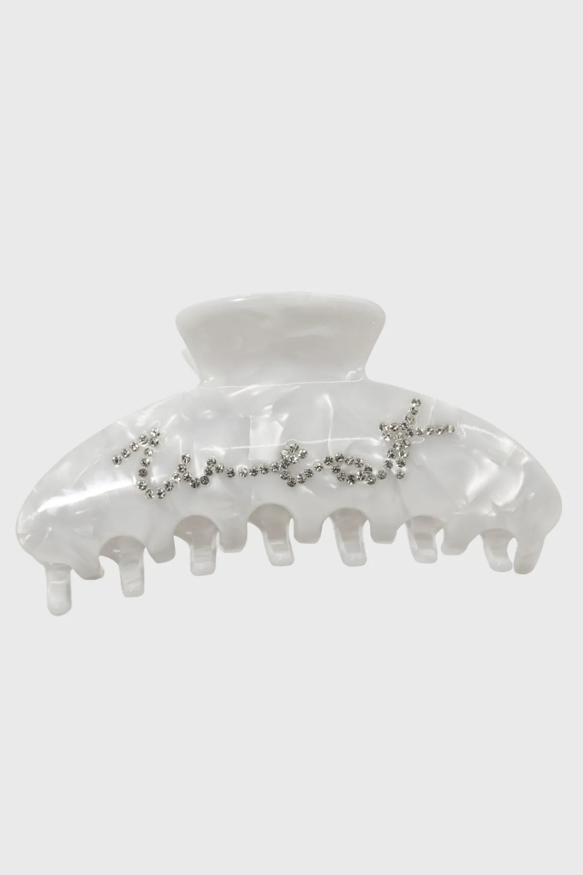 Haarklammer – Crystal White |<Weat Online