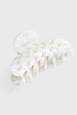 Haarklammer – White Pearl |<Weat Online