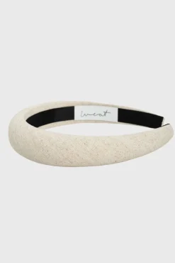 Haarreif aus Leinen |<Weat Hot