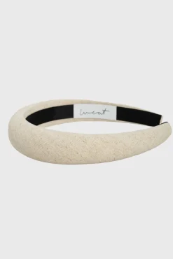 Haarreif aus Leinen |<Weat Hot