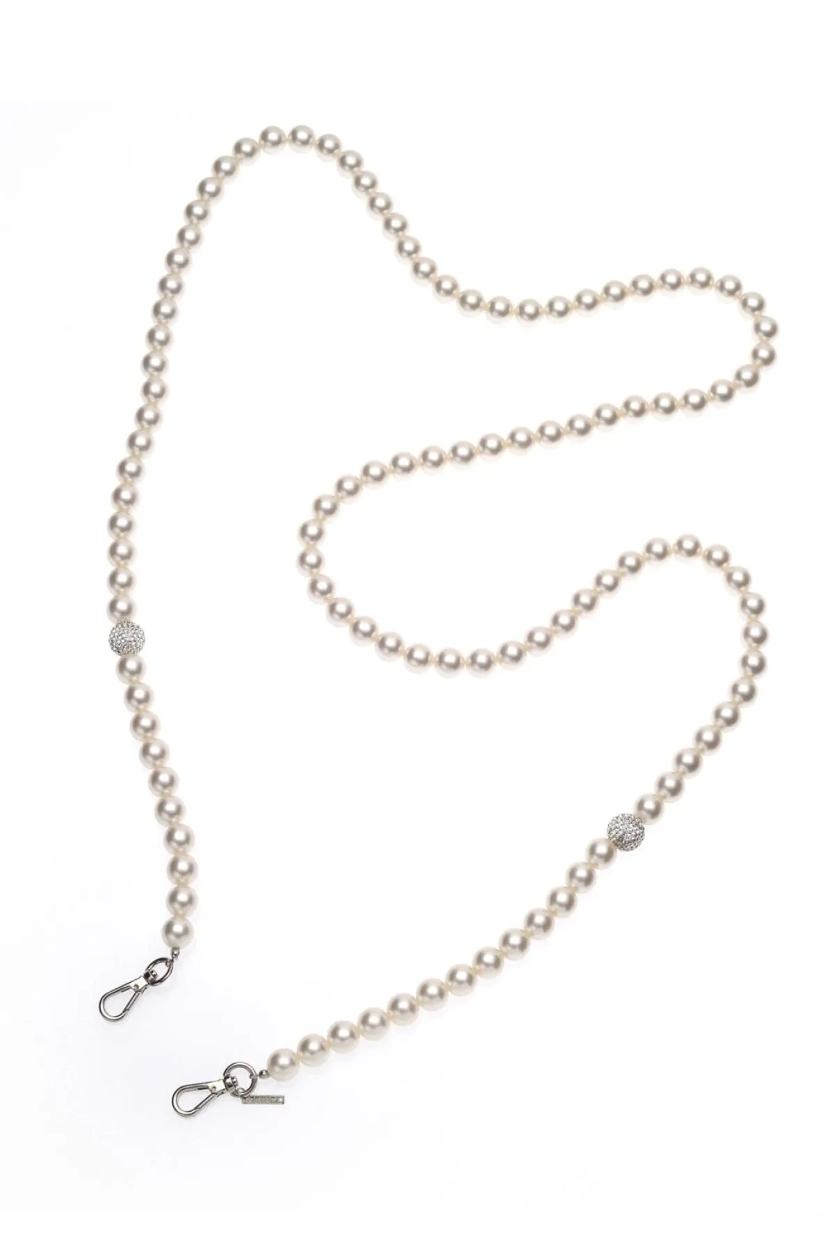 Handykette mit Perlen und Strass<Poirier Hot
