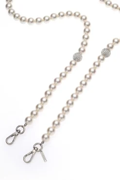 Handykette mit Perlen und Strass<Poirier Hot