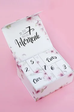 Hochzeits-Countdown-Kalender™ mit Gold-Armband und Schlafmaske<Hochzeitscountdown Hot