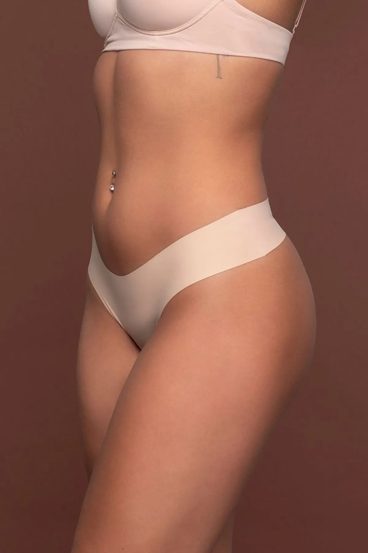 Invisible Thong 2-er Set –<Bye Bra