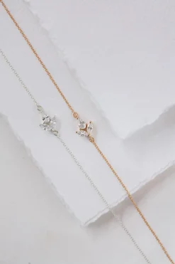 Ketten-Armband mit Kristall-Anhänger - Simply Gorgeous<Juvelan New