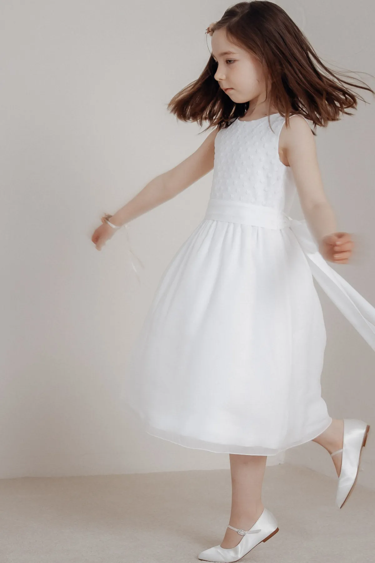 Kinderkleid mit Chiffonrock<miolilou