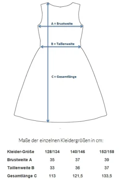 Kinderkleid mit Chiffonrock<miolilou