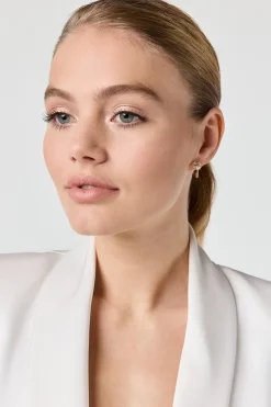 Kleine Braut Ohrringe mit Strass und Perlen<Poirier Sale
