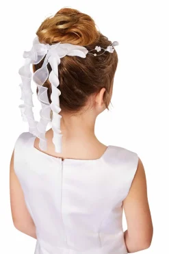 Kommunion Rundkranz, Haarschmuck mit Blüten<Weise Outlet