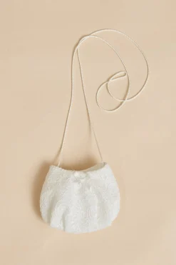 Kommuniontasche aus Spitze mit Schleife<Weise Clearance