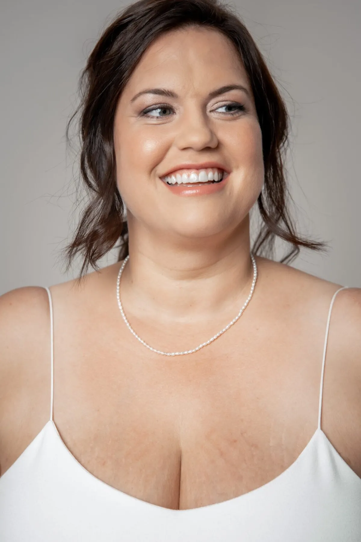 Kurze Halskette mit Süßwasserperlen – Pearl Necklace<fejn jewelry Clearance