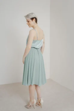 Kurzer Chiffonrock – Tulpa Mint<Sanna Lindström Online