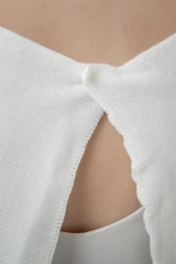 Kurzes Braut Cape aus Wolle<Marini Silvano Online