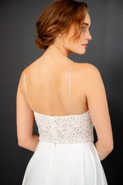 Kurzes Brautkleid mit dünnen Trägern – Junia noni One<Rembo Styling Sale