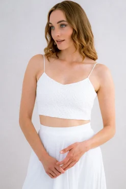 Kurzes Spitzentop – Aveline<noni Clearance
