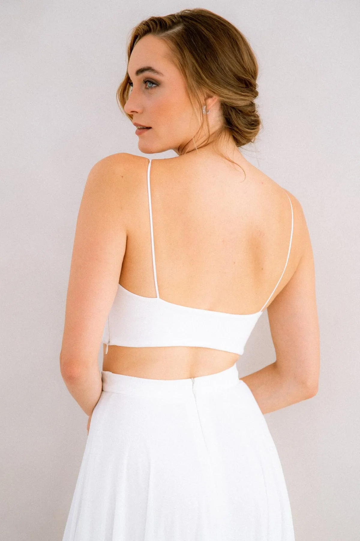 Kurzes Top mit Herzausschnitt – Pina<noni