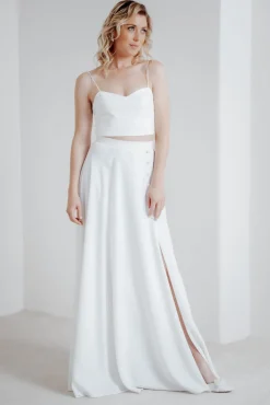 Kurzes Top mit Herzausschnitt – Pina<noni