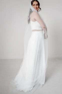 Langer, verzierter Schleier | The<Perfect Bridal Company Online