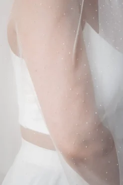 Langer, verzierter Schleier | The<Perfect Bridal Company Online
