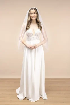 Langer, verzierter Schleier | The<Perfect Bridal Company Online