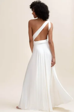 Langes Ballkleid zum Binden – Ballgown Ivory<twobirds Sale