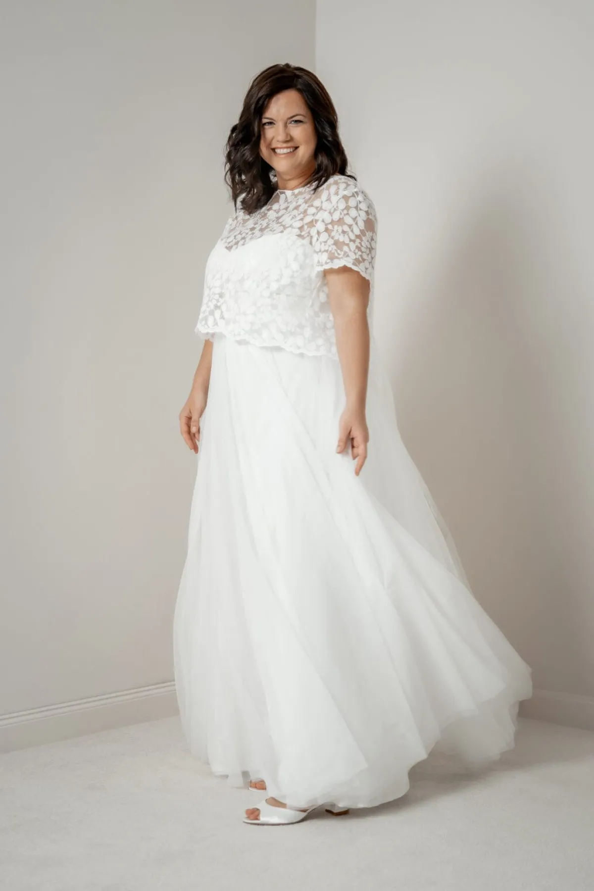 Maxi-Braut Rock aus Softtüll – Christy Curvy<noni Clearance