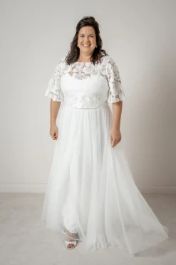 Maxi-Braut Rock aus Softtüll – Christy Curvy<noni Clearance